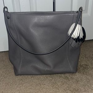 Gray Kate Spade Purse